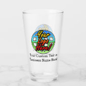 Aangepaste Logo Drink glas Geen minimumhoeveelheid (Achterkant)