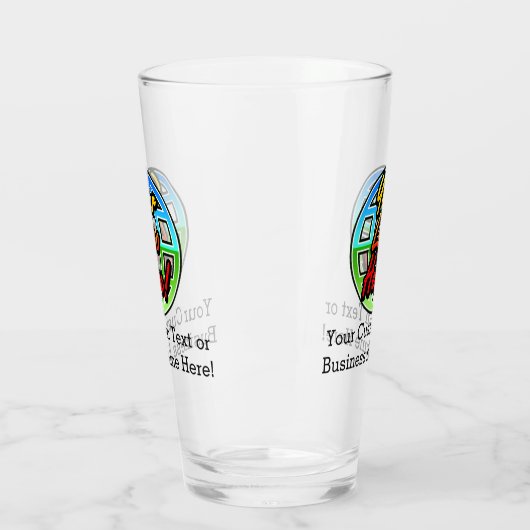 Aangepaste Logo Drink glas Geen minimumhoeveelheid (Links)