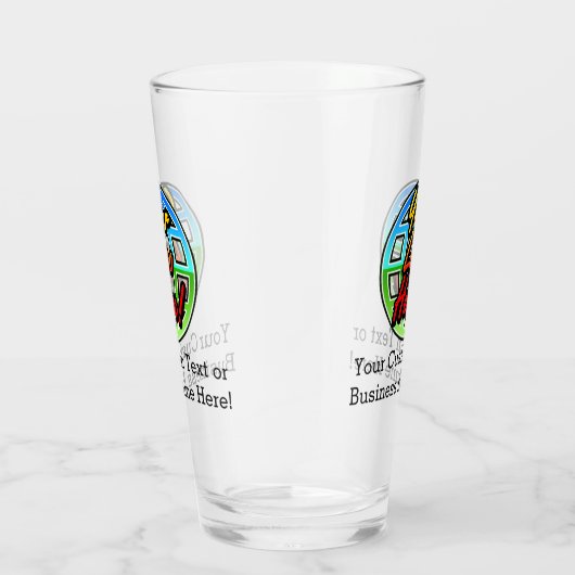 Aangepaste Logo Drink glas Geen minimumhoeveelheid (Rechts)