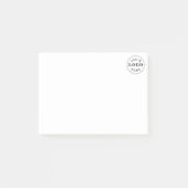 Aangepaste Logo Eenvoudig 4 "x 3" Post-it® Notes (Voorkant)