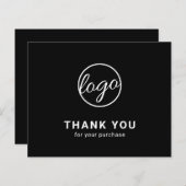 Aangepaste Logo Eenvoudige zwarte begroting Hartel (Voorkant / Achterkant)