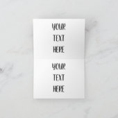 Aangepaste Logo emigrantenkaart - Bedankt (Binnen)