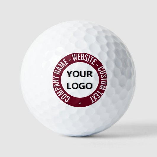 Aangepaste Logo en professionele Golfballs Golfballen (Voorkant)