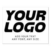 Aangepaste Logo en professionele Sjabloon voor tek Rubberstempel (Afrduk)