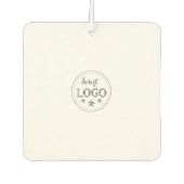 Aangepaste Logo en QR Code Auto Luchtverfrisser (Voorkant)