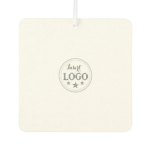 Aangepaste Logo en QR Code Auto Luchtverfrisser (Voorkant)