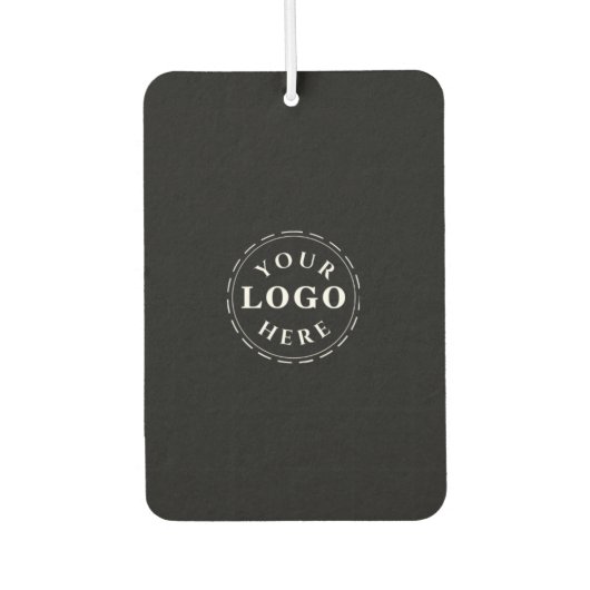 Aangepaste Logo en QR Code Portret Rechthoek Luchtverfrisser (Voorkant)