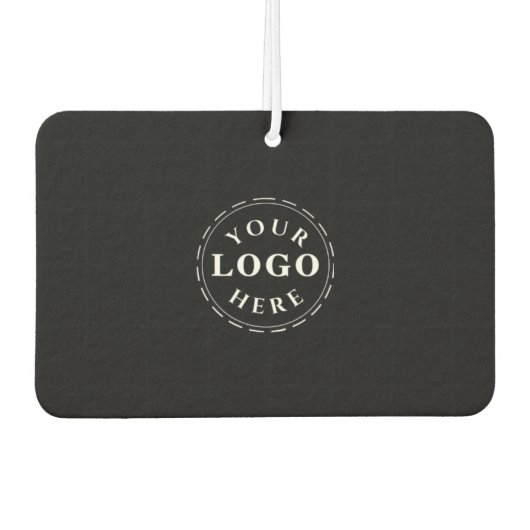 Aangepaste Logo en QR-coderechthoek Luchtverfrisser (Voorkant)