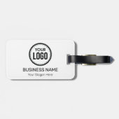 Aangepaste Logo en slogan voor bedrijven met speci Bagagelabel (Achterkant horizontaal)