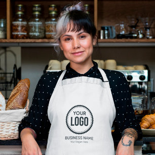 Aangepaste Logo en slogan voor bedrijven met speci Standaard Schort