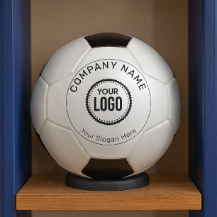 Aangepaste Logo en slogan voor bedrijven met speci Voetbal
