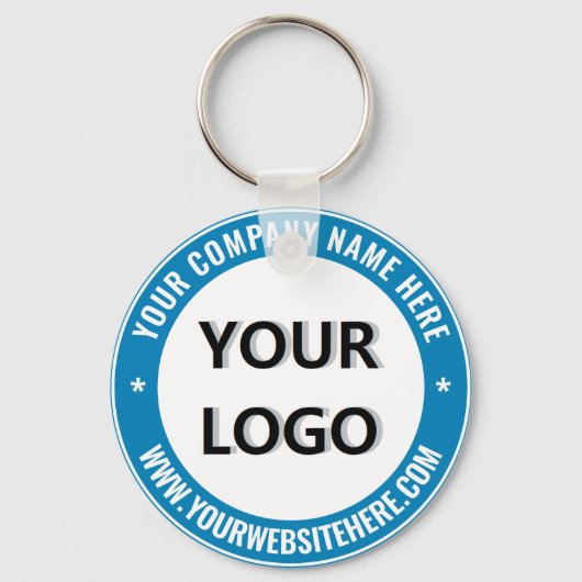 Aangepaste Logo en tekst Business Sleutelhanger Sj (Voorkant)