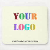Aangepaste Logo en tekst gepersonaliseerde Muismat (Voorkant)