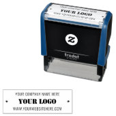 Aangepaste Logo en tekst ontwerp uw eigen stempel (In situ)