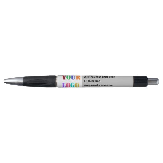 Aangepaste Logo en tekst promotionele Business Pen (Voorkant)