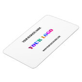 Aangepaste Logo en Tekst Promotionele Magneet Sjab (Linkerzijde)