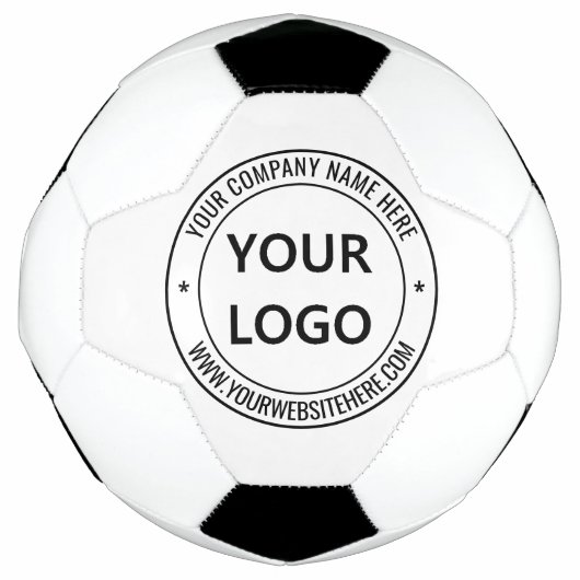 Aangepaste Logo en Tekst Voetbal Promotie (Voorkant)