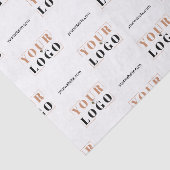 Aangepaste Logo en website Small Tissue Paper Tissuepapier (Detail)