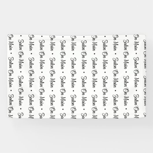 Aangepaste Logo Event Backdrop Step en Herhalen Spandoek (Horizontaal)