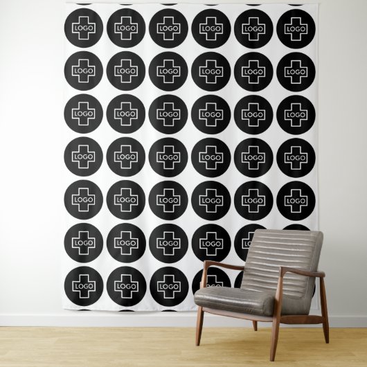 Aangepaste Logo Event Backdrop Step en Herhalen Wandkleed (In situ)