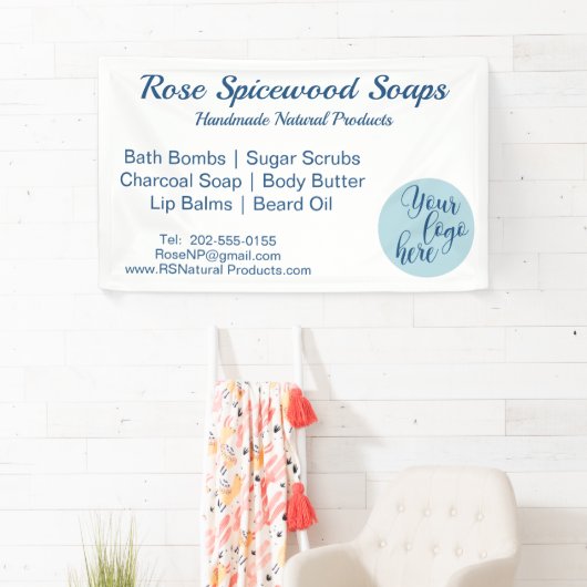 Aangepaste Logo Fair Booth Spandoek (Insitu)