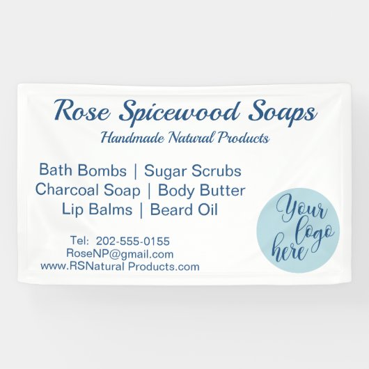 Aangepaste Logo Fair Booth Spandoek (Horizontaal)