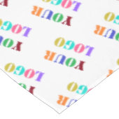 Aangepaste Logo foto-promotietablecloth Tafelkleed (Gekanteld)