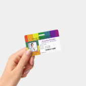 Aangepaste Logo foto-streepjescode handstraal Badge (Handheld)