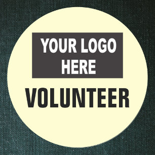 Aangepaste Logo-gebeurtenisvrijwilliger Ronde Sticker