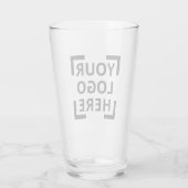 Aangepaste Logo Glas (Achterkant)