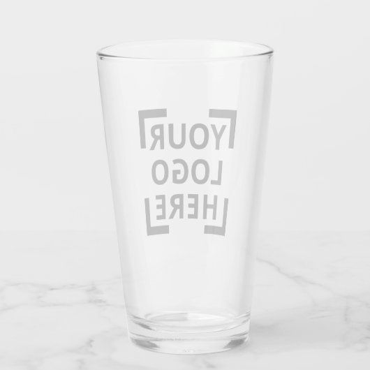 Aangepaste Logo Glas (Achterkant)