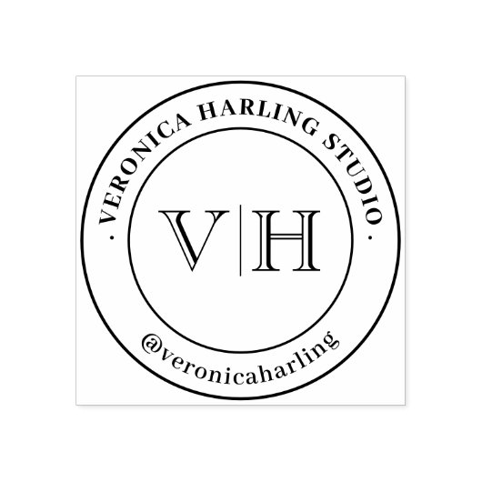 Aangepaste Logo Grote Ronde Draagtassen & Pizza Rubberstempel (Afrduk)