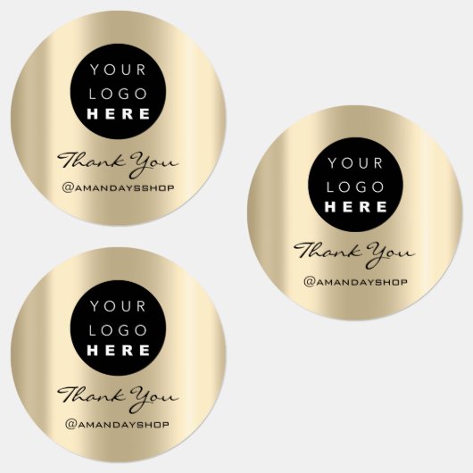 Aangepaste Logo Hartelijk dank voor de naam van in Labels (Groep)