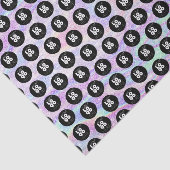 Aangepaste Logo iriserende glitter print tissuepap Tissuepapier (Detail)