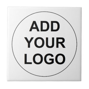 Aangepaste Logo keramische tapijten Tegeltje
