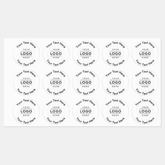Aangepaste Logo Labels (Vel)
