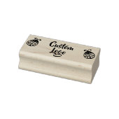 Aangepaste Logo Ladybug Rubber Stamp Rubberstempel (Stempel)