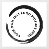 Aangepaste Logo magneet Raamsticker (Vel)