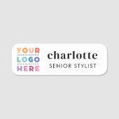 Aangepaste Logo Medewerker Magnetische of Safety P Naamplaatje (Voorkant)