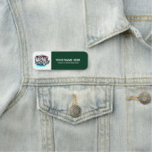 Aangepaste Logo Medewerker magnetische of veilighe Naamplaatje (In situ)