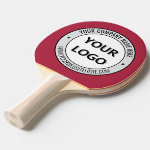 Aangepaste Logo Merk Ping Pong Paddle Voorbeeld Tafeltennisbatje