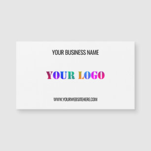 Aangepaste Logo Naam Website Promotionele Zakelijk