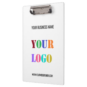 Aangepaste Logo naam Website speciale acties Klembord