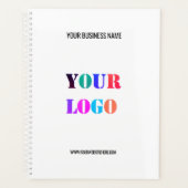 Aangepaste Logo naam Website speciale acties Planner (Voorkant)