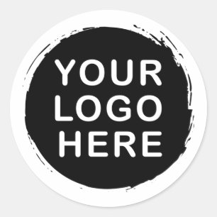 Aangepaste logo of Afbeelding Ronde Sticker