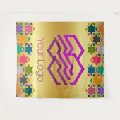 Aangepaste Logo of Afbeelding Tapijt Wandkleed (Voorkant (horizontaal))