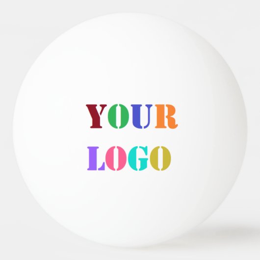 Aangepaste Logo of foto Ping Pong Ball (Voorkant)