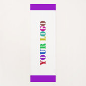 Aangepaste Logo of foto Yoga Mat Gift - Uw kleuren (Voorkant)