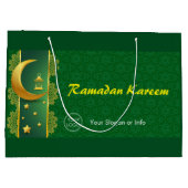 Aangepaste Logo of tekstramadan | EID Groot Cadeauzakje (Achterkant)