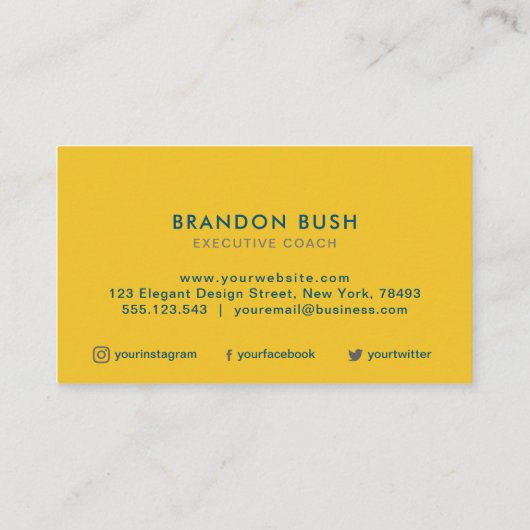 Aangepaste logo - om het even welke kleur achtergr visitekaartje (Achterkant)